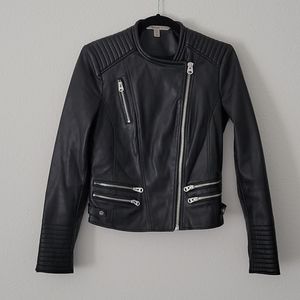 Zara leather jacket